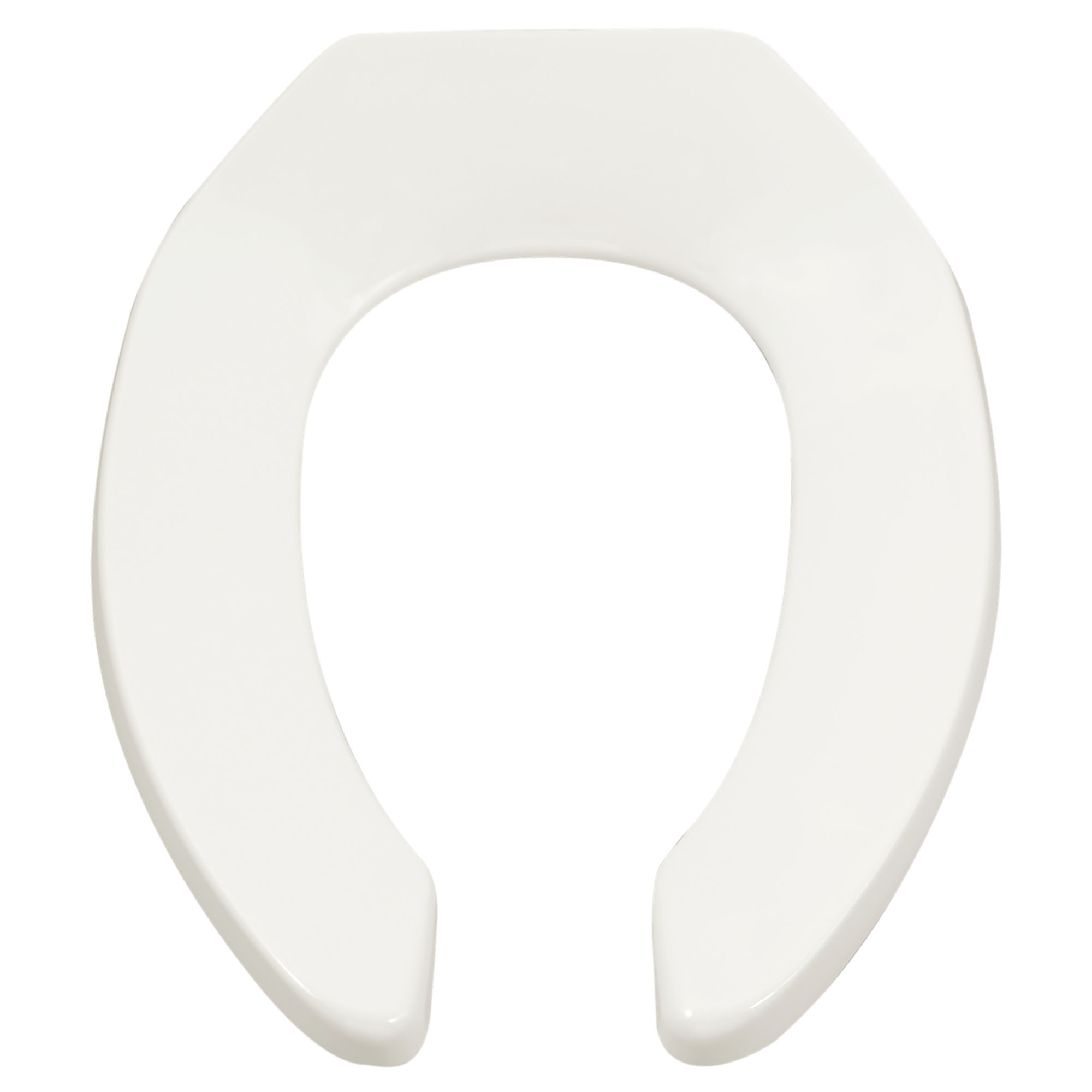 Commercial Heavy Duty Open Front Elongated Toilet Seat